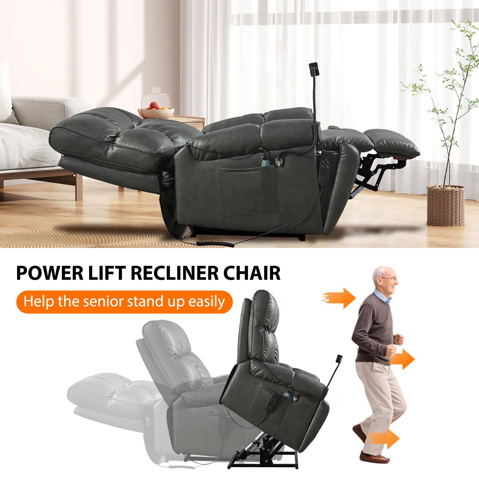 sleeping recliner for elderly
