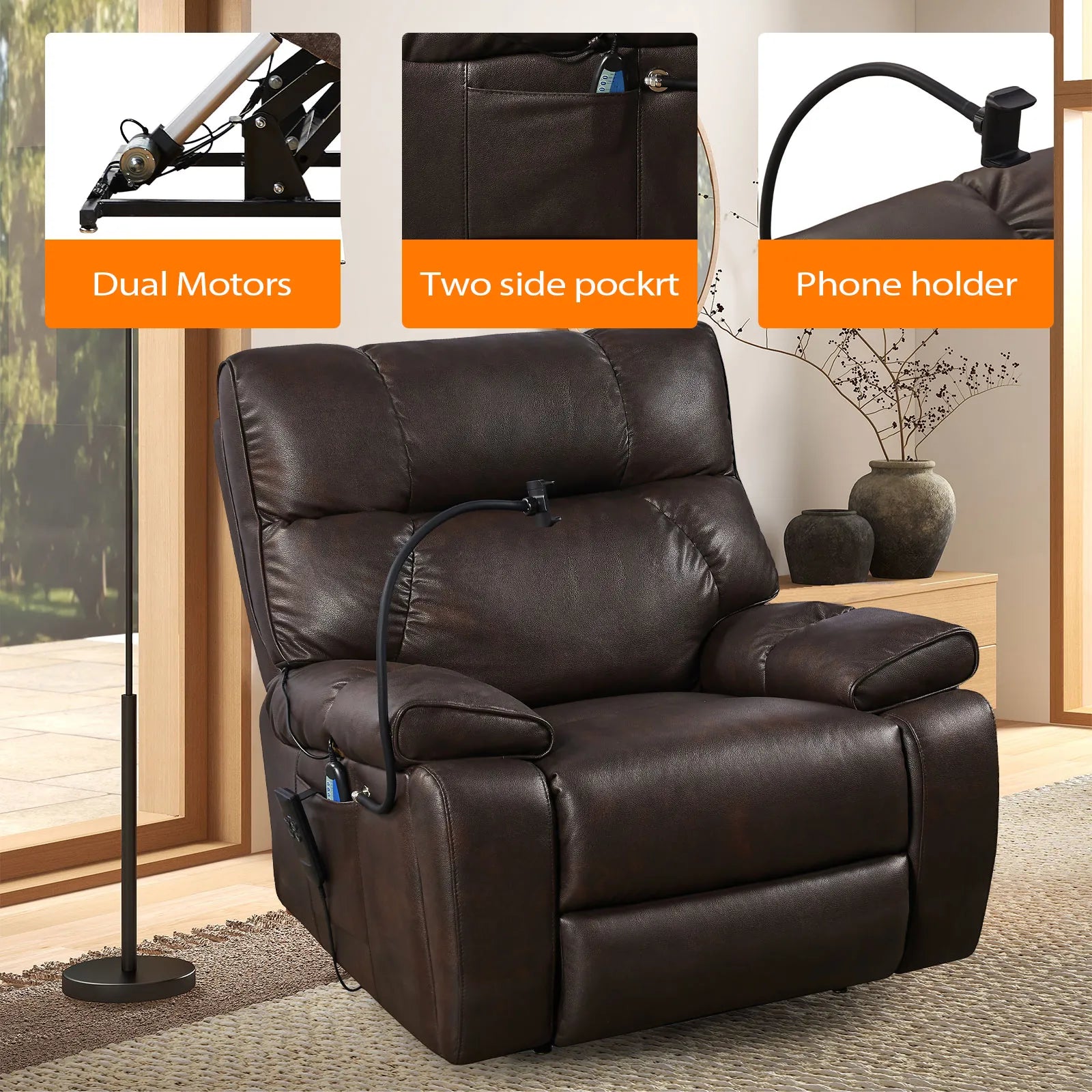 power recliner with remote control