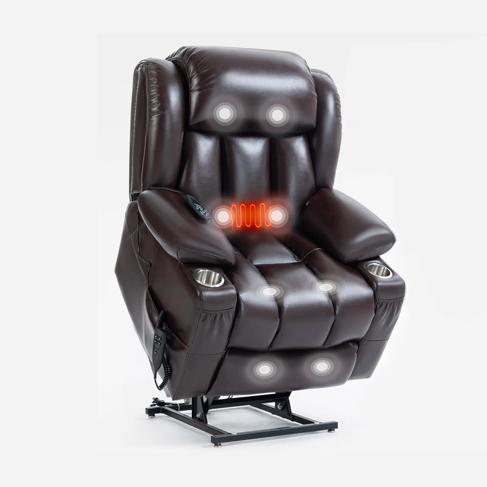 leather lift recliner chair