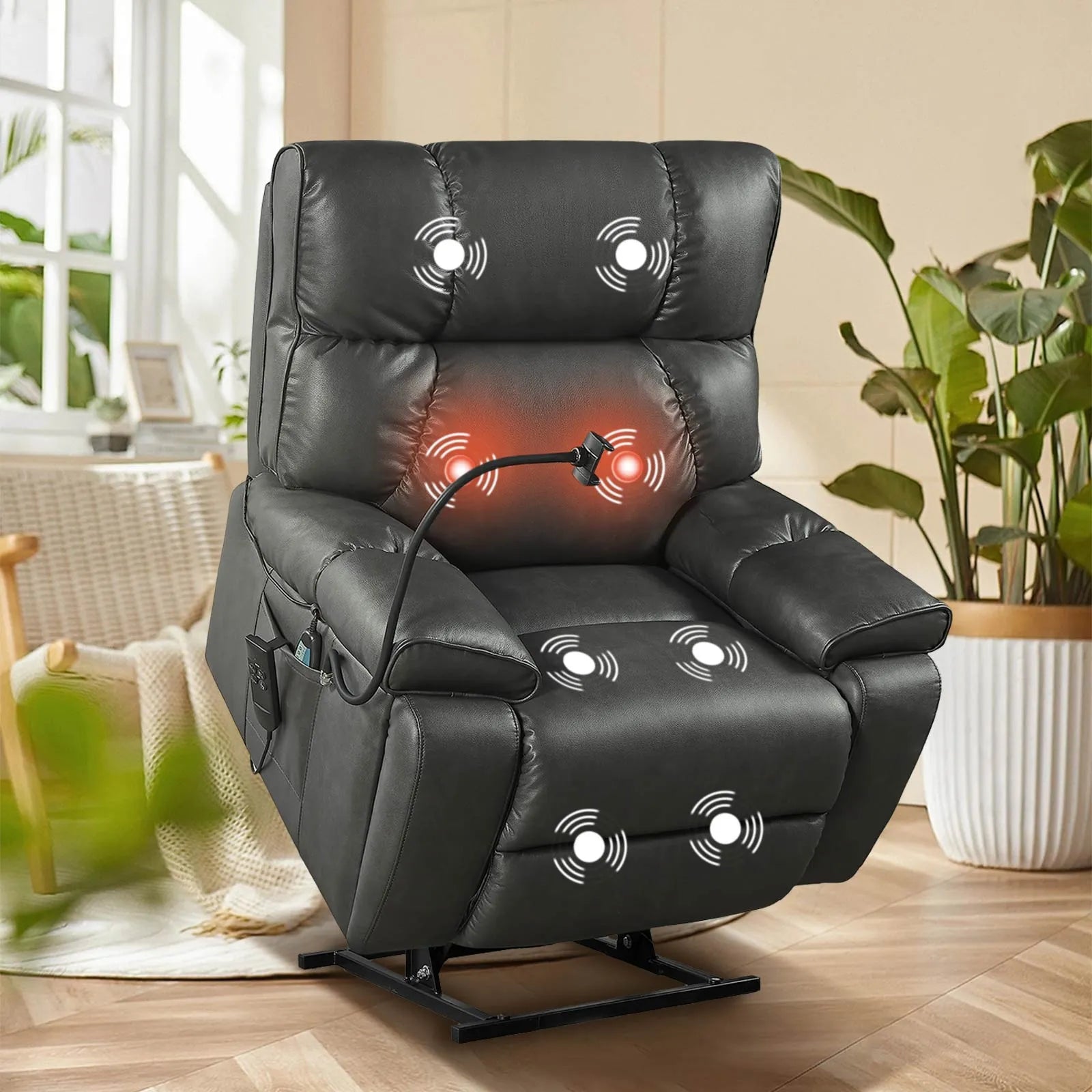 lay flat lift recliner chair for elderly