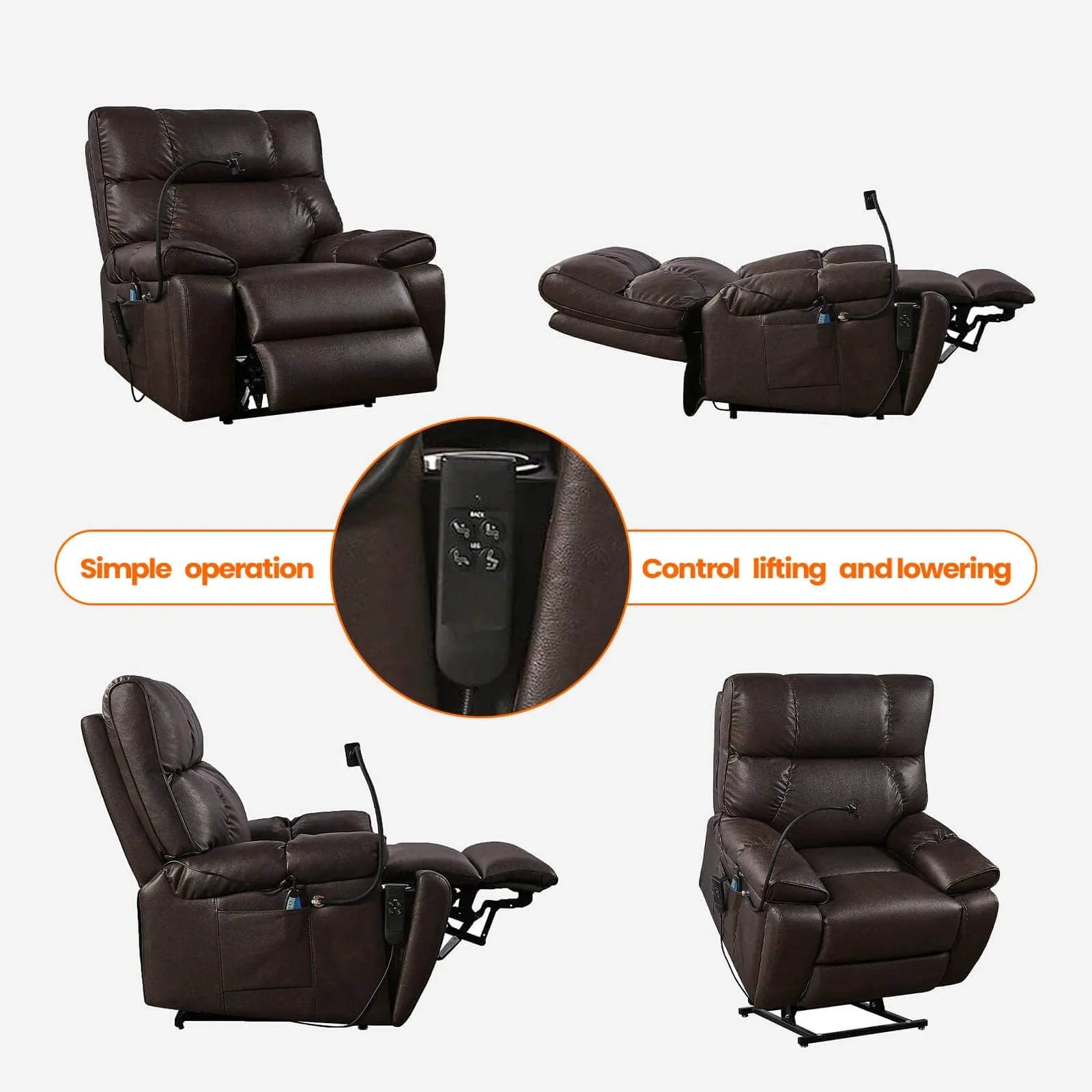 infinite postion lift recliner chair