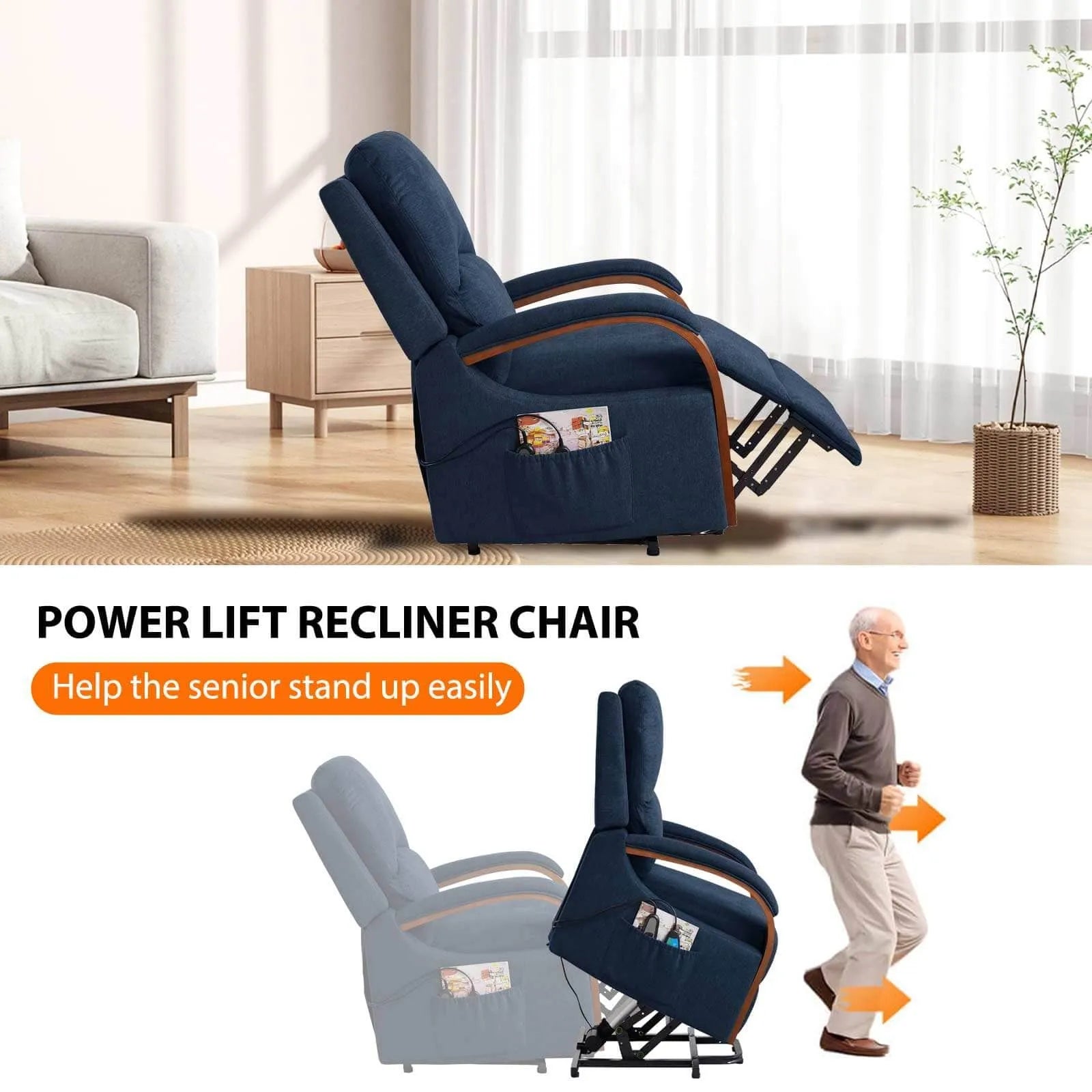 power lifting recliner for short people