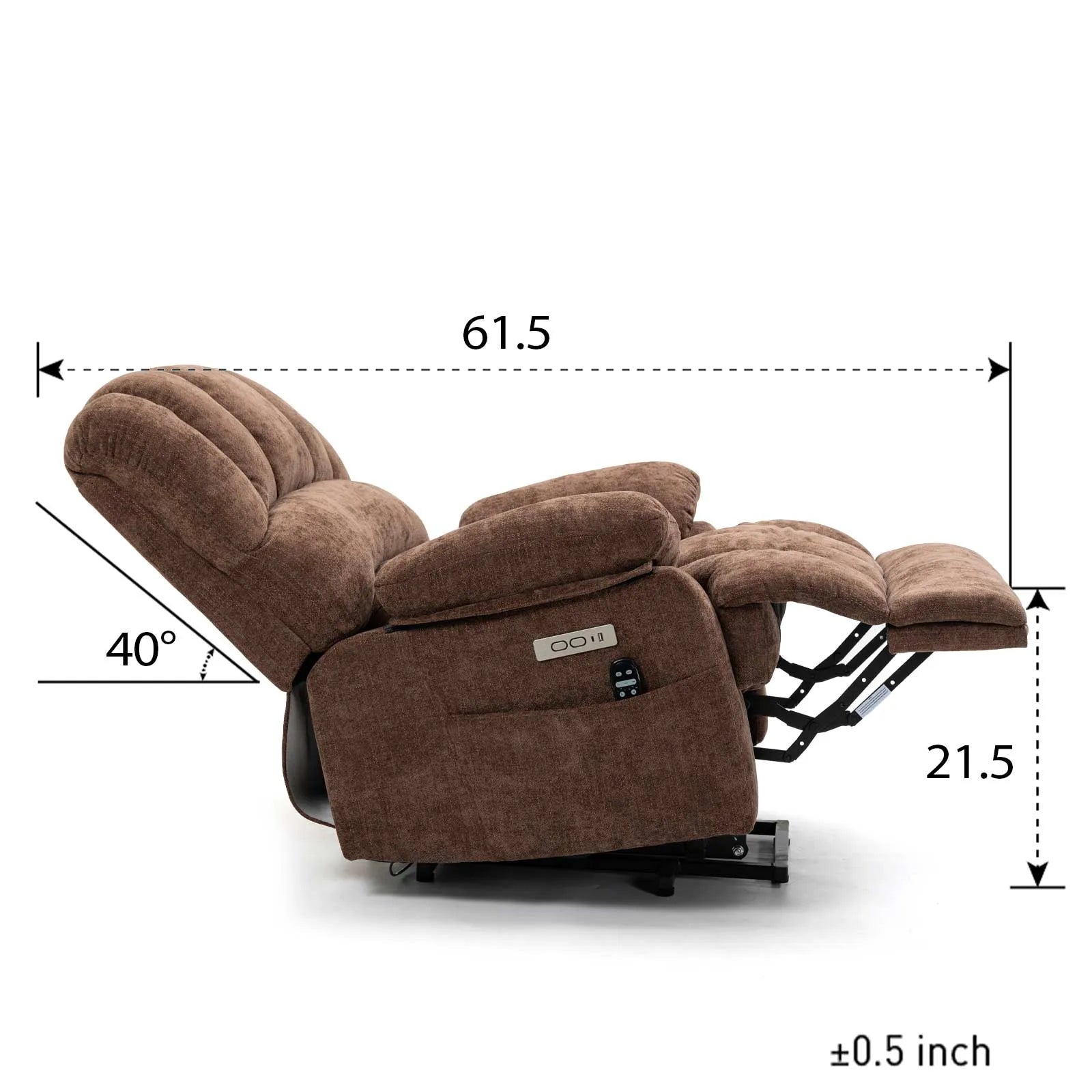 brown lift recliner chair for short people