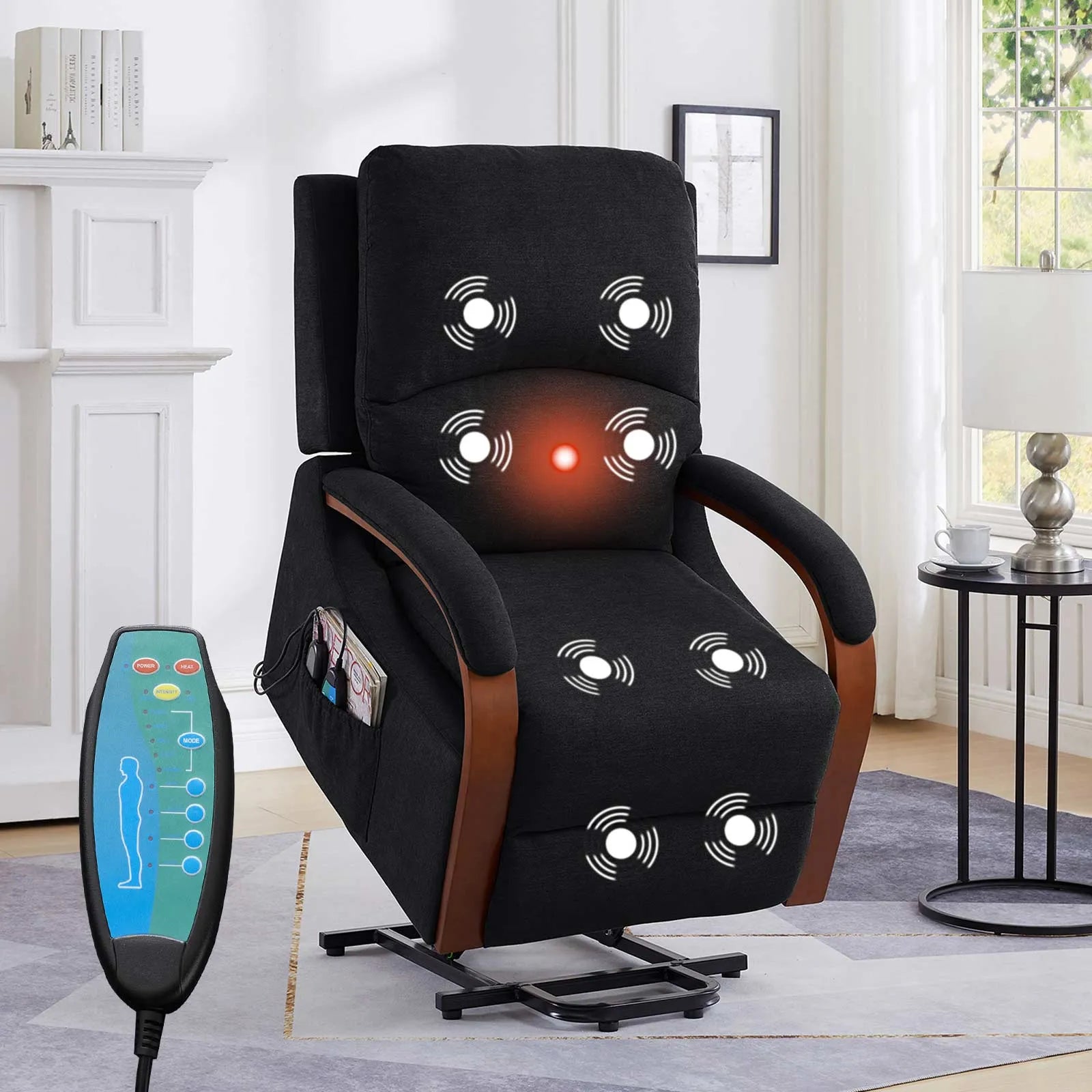 heat and massage lift recliner chairs