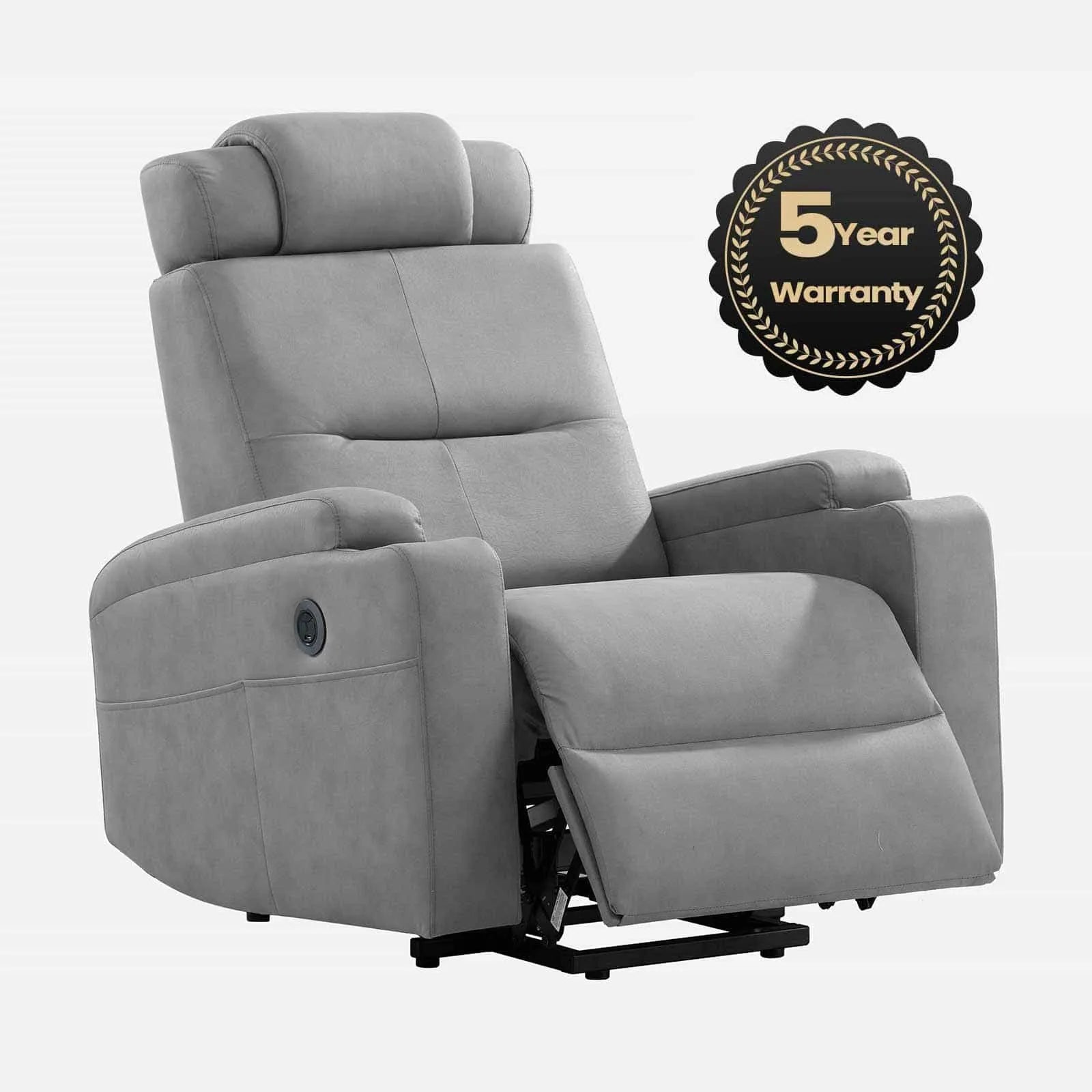 oasis pulse lift recliners with 5 year warranty
